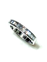 Anello Sommer Gioielli Donna CLASSICI in Oro bianco Diamante RIVIER DIA CT 0.49 F/VS